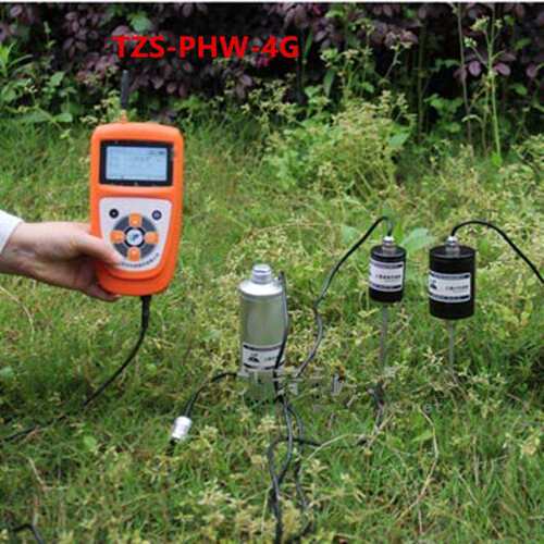 TZS-pHW-4G手持式土壤水分温度盐分pH测定仪土壤四参数测定仪