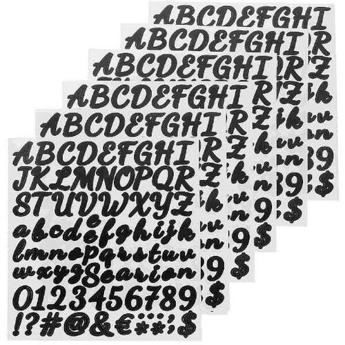 Alphabet Stickers Nail Letters for ter Board Number