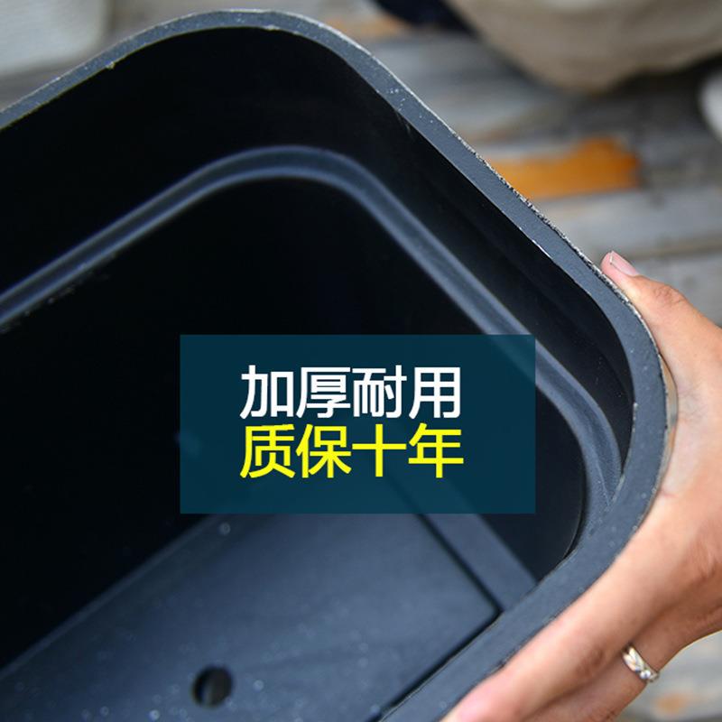 花盆简约仿石槽盆阳台庭院户外种花种菜长方形加强加厚坚固耐