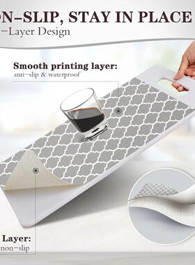 30x130CM Non-Adhesive Kitchen Cabinets Shelf Liner Non-slip