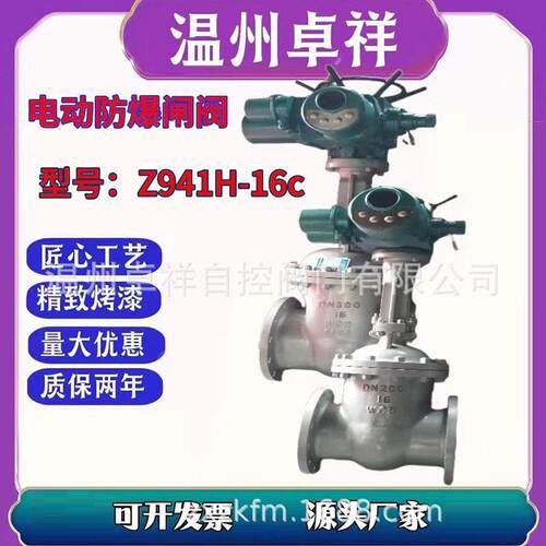 电动闸阀电站电动防爆闸阀Z9B41H煤矿专业防爆闸阀