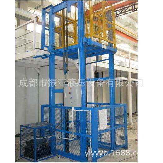 液压固定式升降平台/别墅电动导轨式升降机/家用简易小型提升电梯