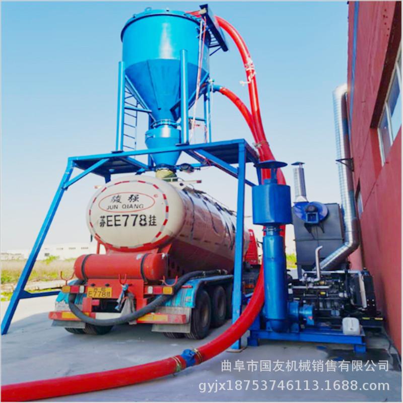 墩包粉料无尘装罐吸车输送机钢板仓扬清灰气力灰机罐石灰粉UUZ装