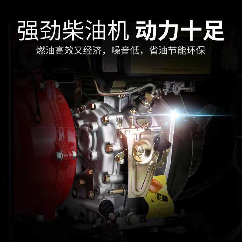 污水泵柴油机水泵内涝排洪园林农业浇灌户外鱼塘换水泵汽油抽水泵