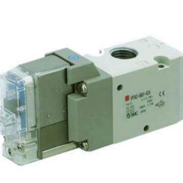 SMC VP300/500/700 3通电磁阀弹性密封先导式座阀VP542R-5GD1-03A