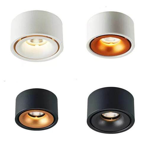 Anti-glare Surface Mounted LED Downlight Dimmable Spotlight