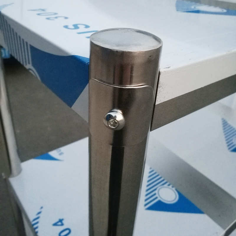 不锈钢商用货架四层五层厨房平板货架批发仓库冷库仓储置物架304