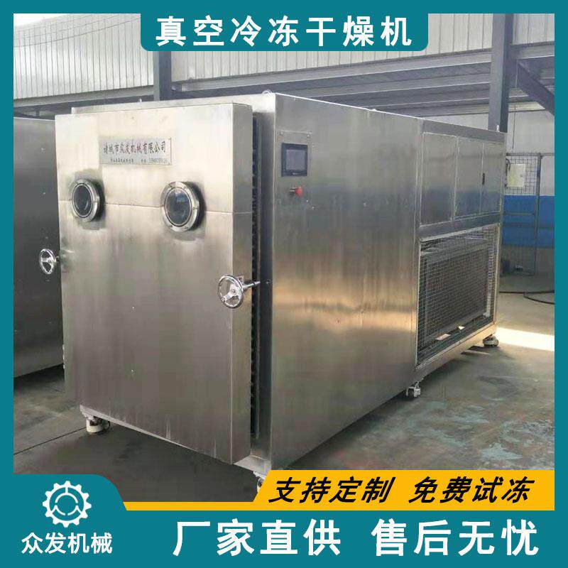 内蒙古酸奶片冻干设备芒果丁低温冻干机草莓脱水干燥冻干机