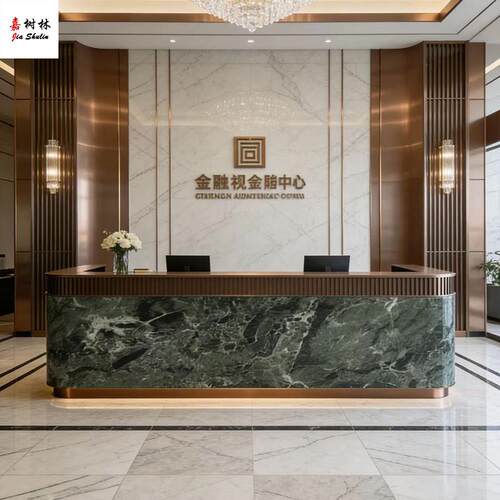 公司前台酒店服务台售楼部前台大厅柜台接待台咨询吧台收银台个性