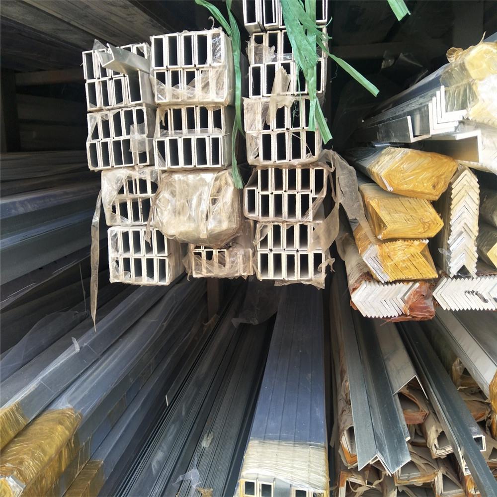 方铝管60*80*4本色6063铝合金管 直角装饰方通120*50*4矩形铝管