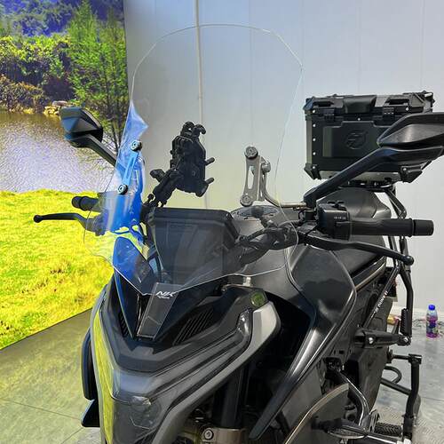 适用于东风800Nk摩托车Nk-C22前风挡玻璃前风挡玻璃导风板改装零