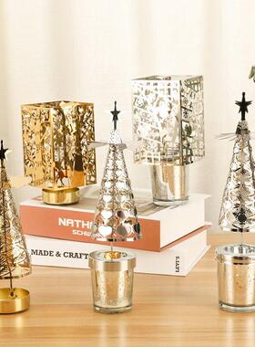 520礼品旋转烛台香味家斯堪的纳维亚芳香疗法西餐休闲现代浪漫烛