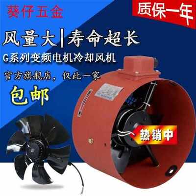 三相380V变频调速电机轴流通风机G-90A G100A G112A 散热风扇