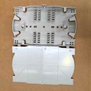 直销灰白色黑色24芯光纤熔接盘 熔纤盘 直熔盘 光纤盘塑料光纤盘