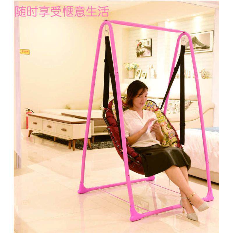 室内外秋千阳台可躺睡家用吊椅加固支架北欧宝宝摇篮可睡