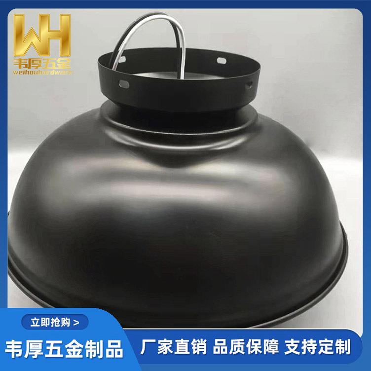 亚马逊出口产品 欧式木纹吸顶灯铁艺三灯灯罩 客餐厅围栏风扇灯