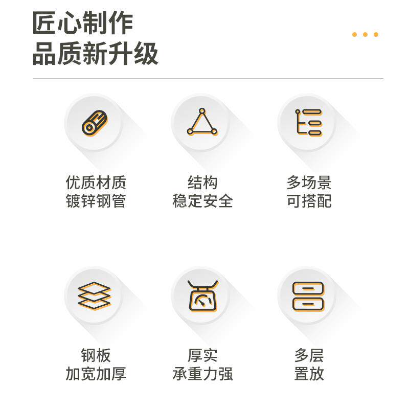 花架阳台地面室艺层绿植盆景架外庭院防锈简约组QG-25合多铁落地