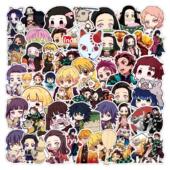 anime Japanese Demon Slayer For 50pcs Stickers pack