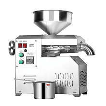 犇牛机械全自动家用榨油机智能控温榨油机预热6分钟原料榨油机