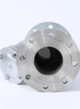 Y型过滤器GL41H供应硬密封不锈钢法兰过滤器重型管道式蒸汽过滤器