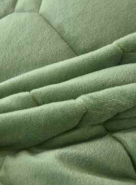 A6L水.晶绒床头罩套加厚刺绣软包床F768H66718m实木皮床夹棉防尘