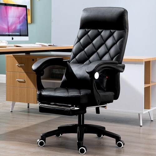 班椅书房子电脑椅艺家用椅可躺旋转椅大皮座椅升降老板椅办YT-666