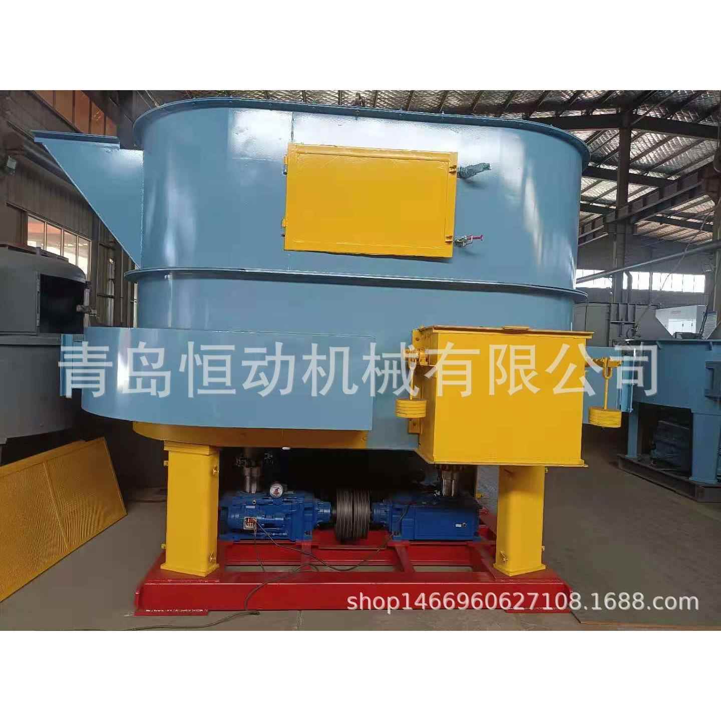 青岛厂家销售粘土砂线用双盘冷却机,砂子冷却