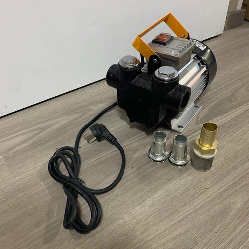 厂家供应 550W 圆弧型铝合金电动交流抽煤油泵 家用液压柴油泵
