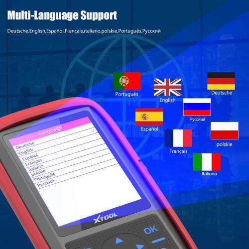 朗仁XTOOL X100 Pro3汽车钥匙编程器添加EPB、ABS、TPS 重置功能