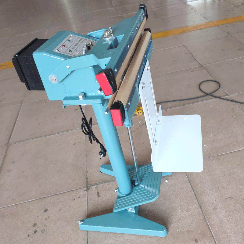 佛山三合电子元件冲量脚踏式大功率双面加热铝箔胶袋上下封口机