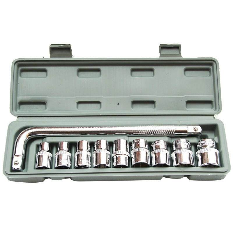 十件套大飞套筒扳手工具汽车用家用机车维修工具轮胎扳手工具箱