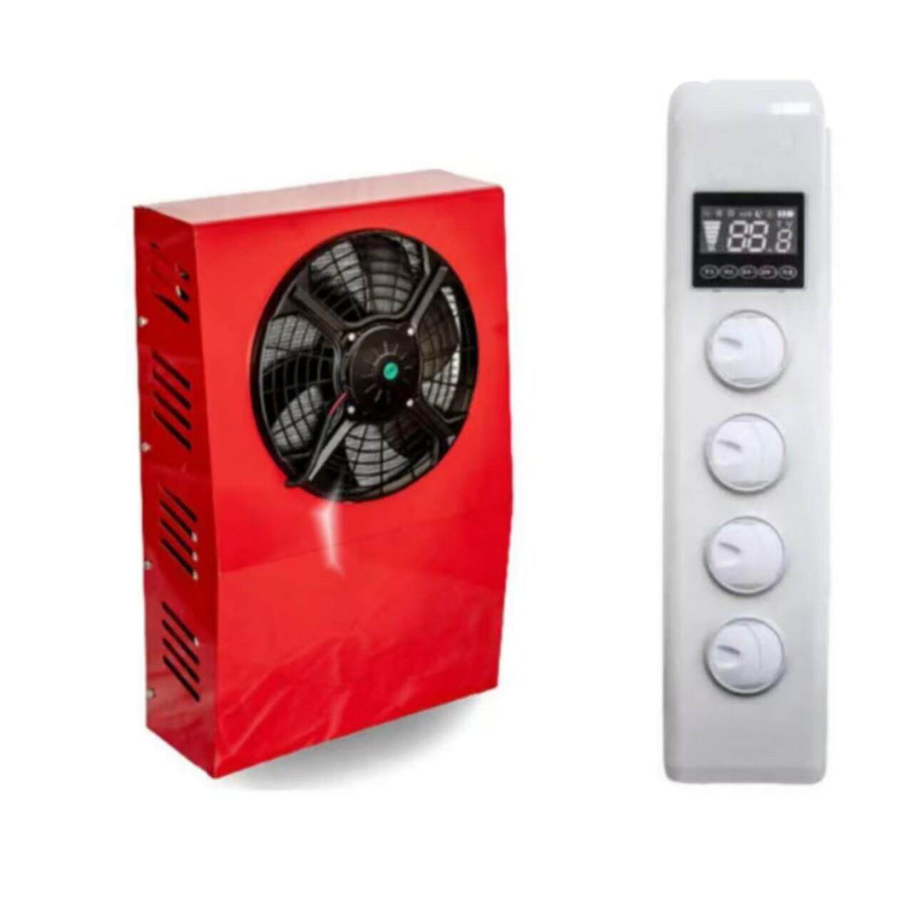 工程车挖机铲车12V24V大货车直流变频车载驻车空调侧挂节省空间