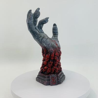 跨境新款万圣节 Berserk Hand of God 狂暴神之手树脂工艺品摆件