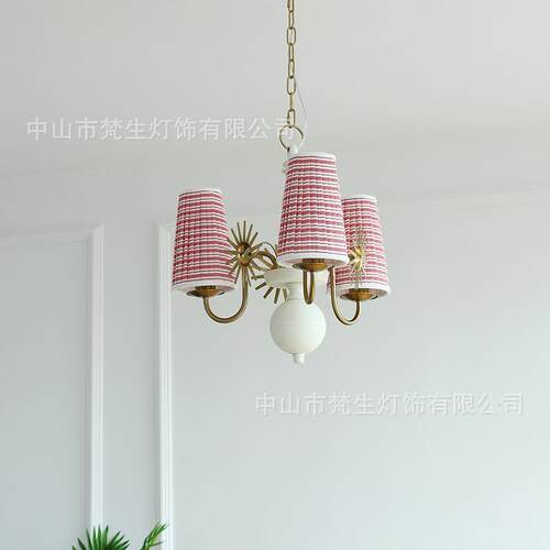 瑞典中古世纪老钱风吊灯é星际元素卧室灯复古旧时代灯具