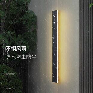 长条户外防水壁灯无外花园别2005墅庭院灯线L条室ED极调光4000K灯