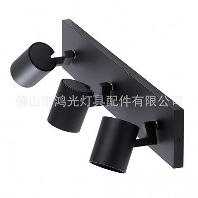 三头GU10 筒射灯 吊顶 led射灯商照