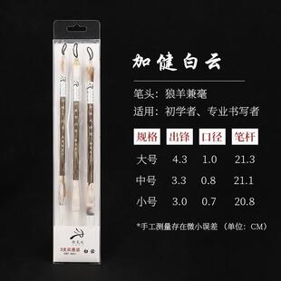 书法兼毫尚书毛羊毫毛兼毫隶书楷书篆书国画学生成人练习用