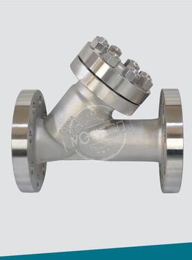 Y型法兰过滤器GLY41W-100P化工部标准PN100公斤20目—400目不锈钢