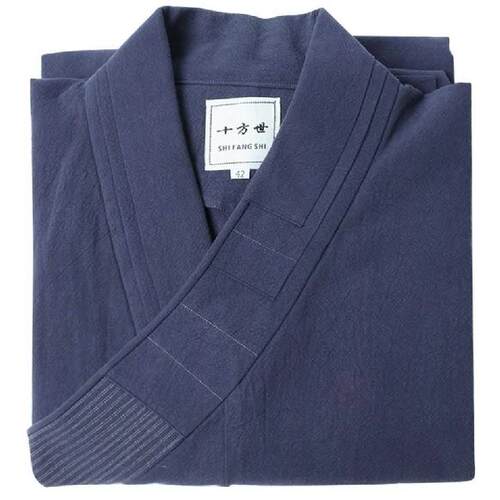 特卖僧服亚麻和尚出家师父衣服比丘比丘尼大褂四季款亚麻棉僧服长