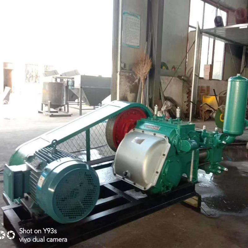 三缸泥注注426浆浆机工地用BW型活塞式砂浆运输灌浆汽油灰水泵浆