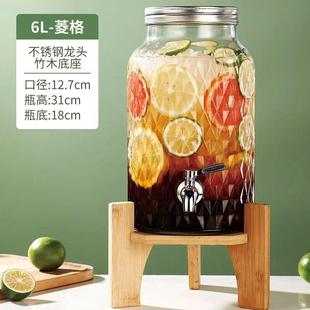 玻璃泡酒瓶专用酒壶带龙头果酒人参泡酒桶药酒罐泡青梅杨梅酒容器