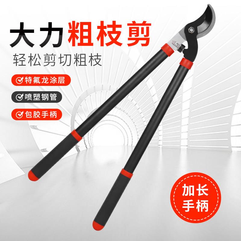 长柄修枝剪树枝剪刀园艺大剪果树修枝修剪树枝园林剪刀强力粗枝剪图片