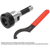 ER40夹头套装 15PCS公英制 R8柄筒夹套装 15只筒夹 扳手铣床用