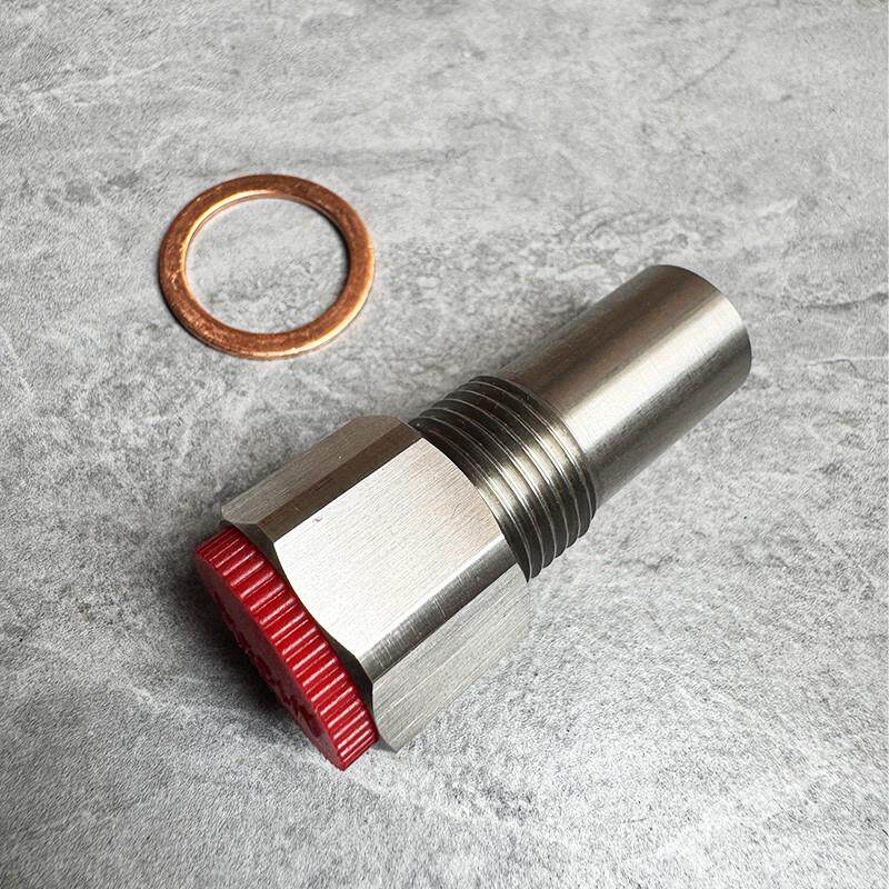 P0240/P0430汽车三元催化器老化效率低清故障氧传感器螺丝转接头
