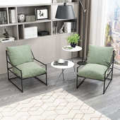 单人客厅批发创意 工作室简约沙发卡座铁铁设计师艺现代艺沙发