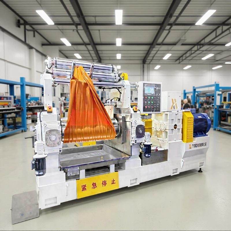 XH-401AW-61016寸18寸24寸硅橡胶开炼机生产型自动翻胶开炼机