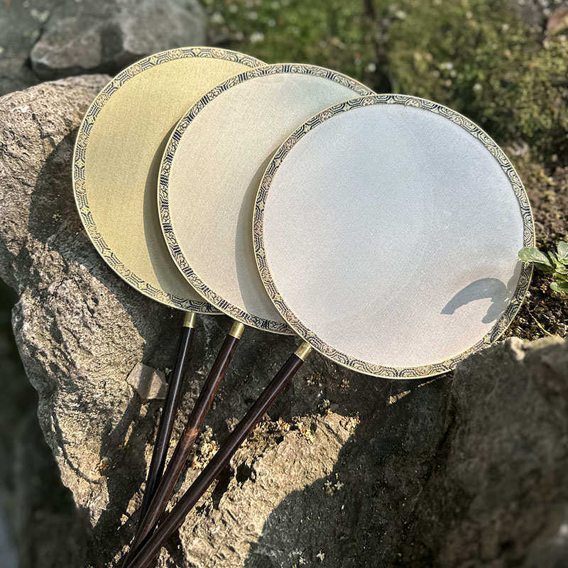 古风团扇真丝空白紫光檀竹扇子通柄宫扇舞蹈扇DIY工笔画扇中国风,居家日用,扇子,淘宝优惠券,粉丝福利购,淘宝优惠卷