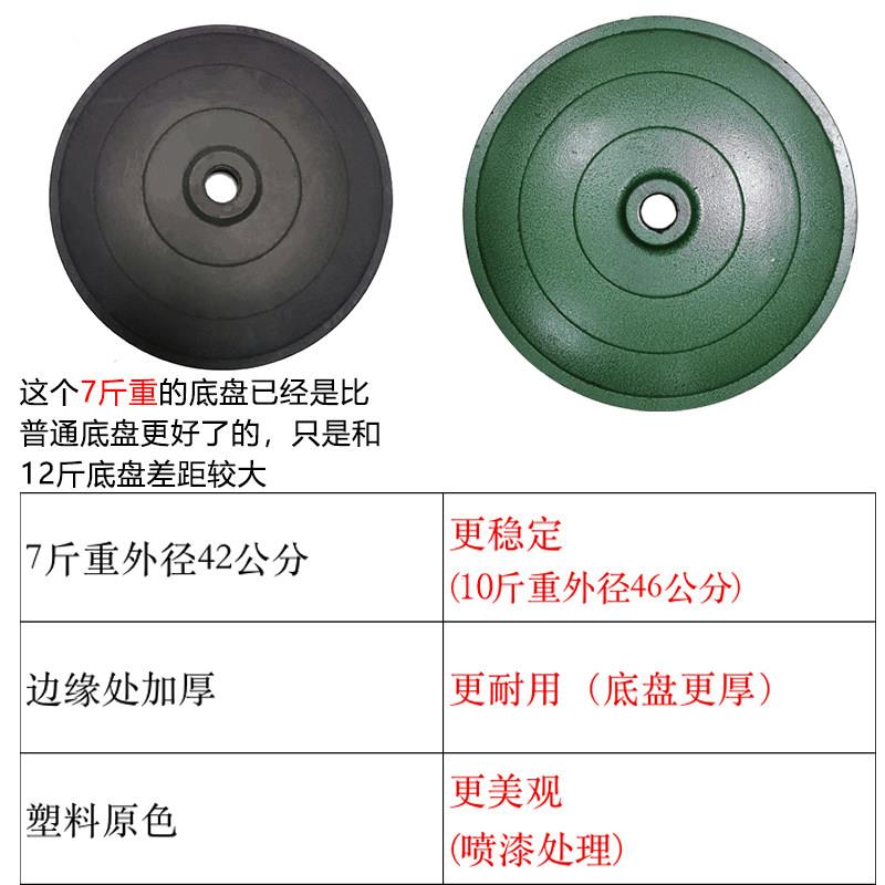 工业电风扇底座直杆大风扇配件工厂牛角扇落地支架底盘脚盘立杆