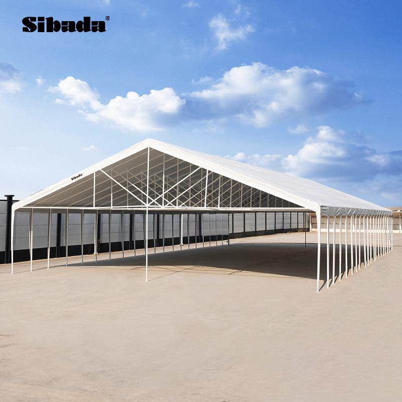 露营派对帐篷10×20米大型欧式帐篷摊位摆摊广告展览遮阳宴会篷房