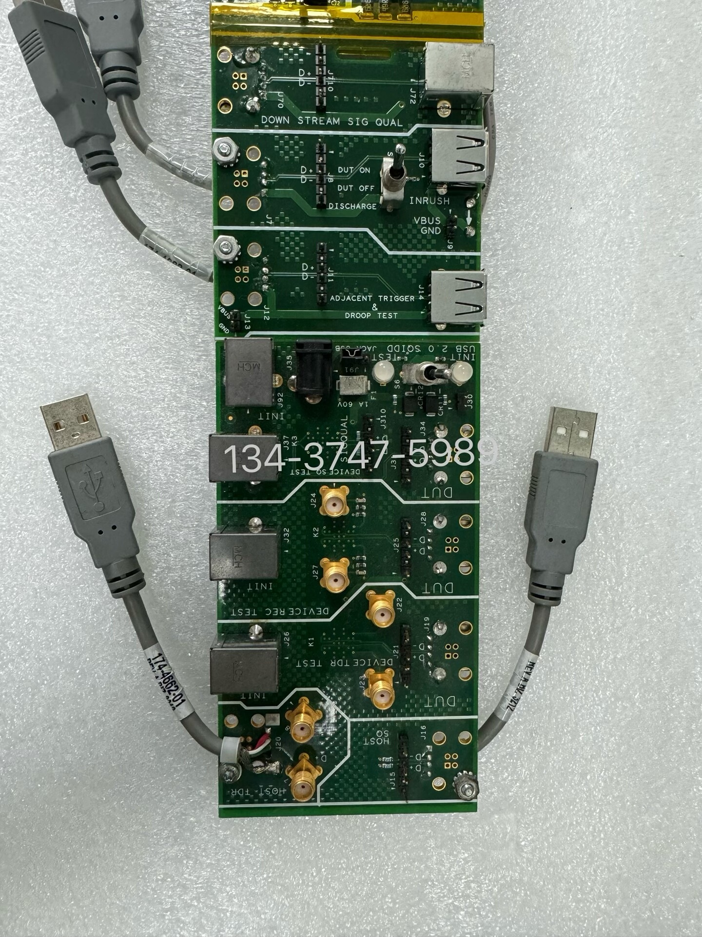 泰克TDSUSB2.0 TF-GBE-BTP夹具